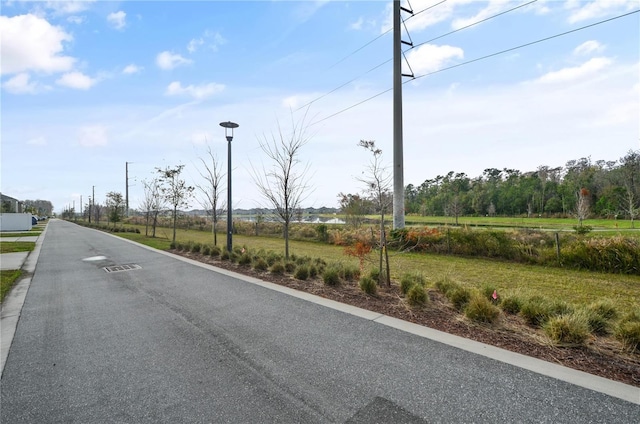 view of road