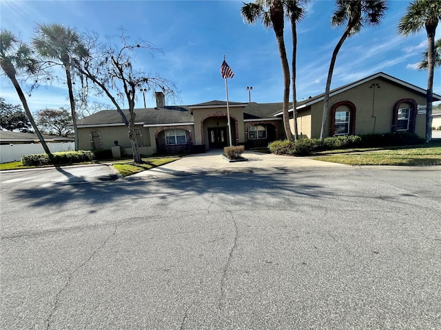 view of ranch-style home