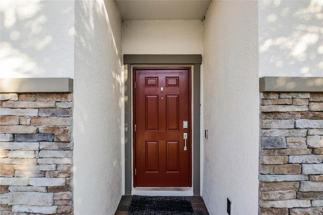 view of property entrance