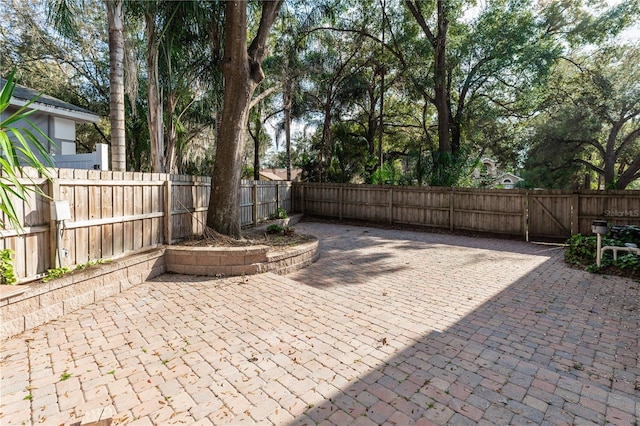 view of patio