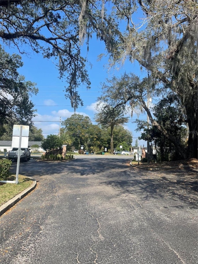 view of road