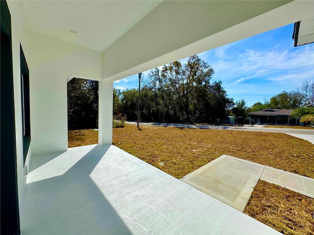 8511 N Golfview Dr, Citrus Springs, FL 34434 - view of yard featuring a patio