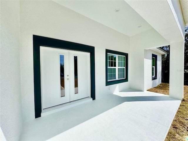 8511 N Golfview Dr, Citrus Springs, FL 34434 - view of patio featuring french doors