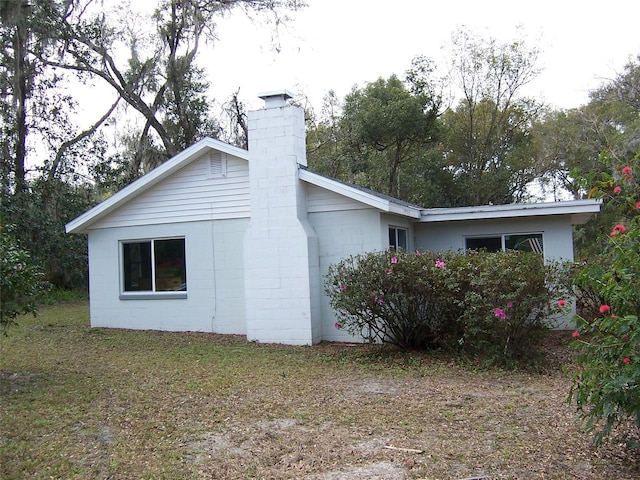 view of property exterior