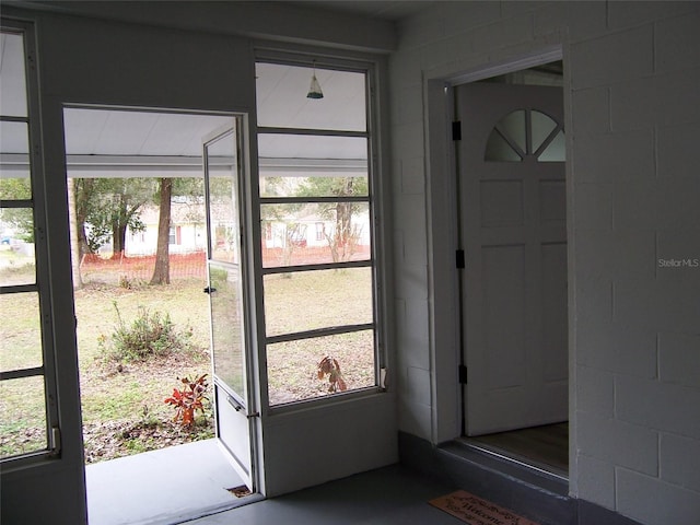 view of doorway