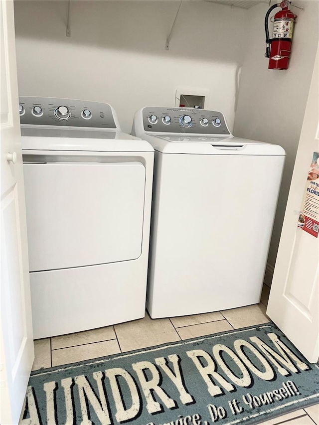 laundry room featuring washer and dryer