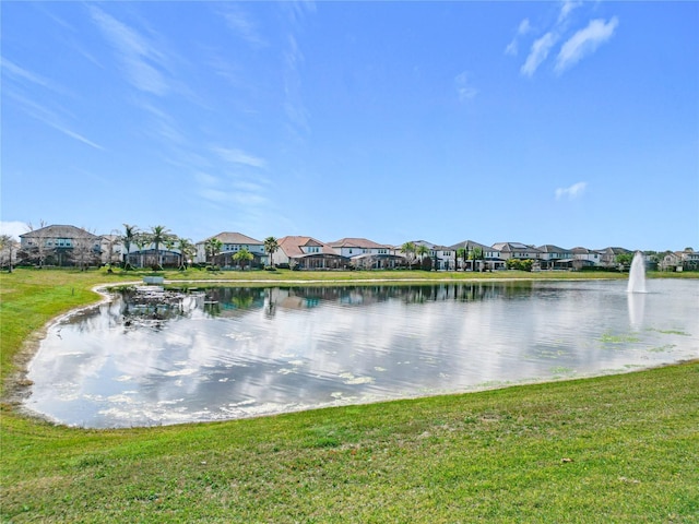 property view of water