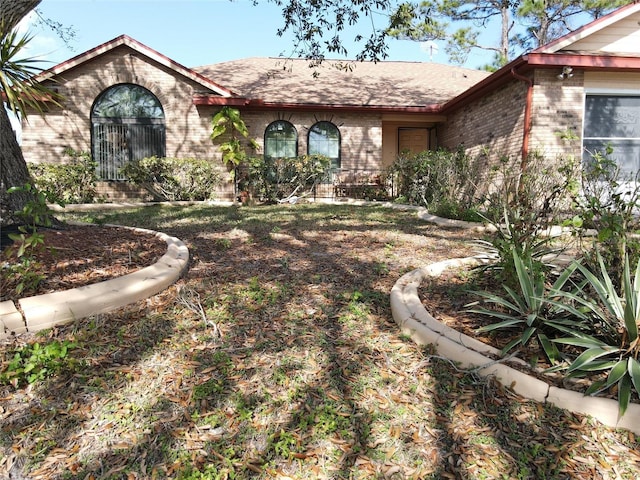 view of ranch-style home