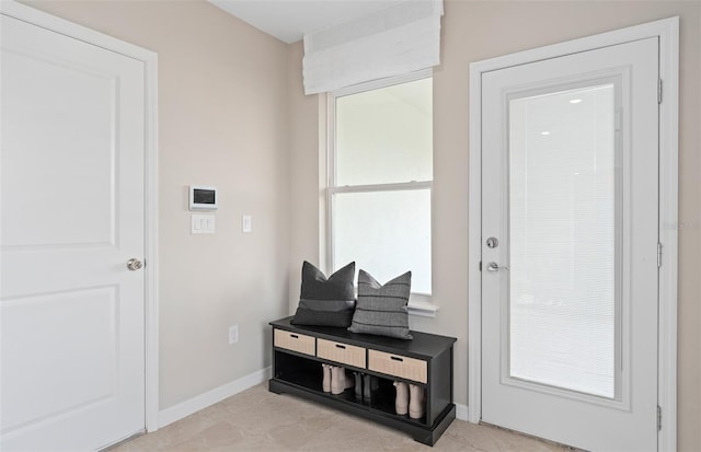 view of mudroom