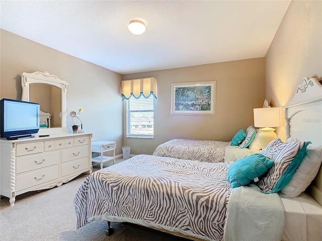 bedroom featuring carpet flooring