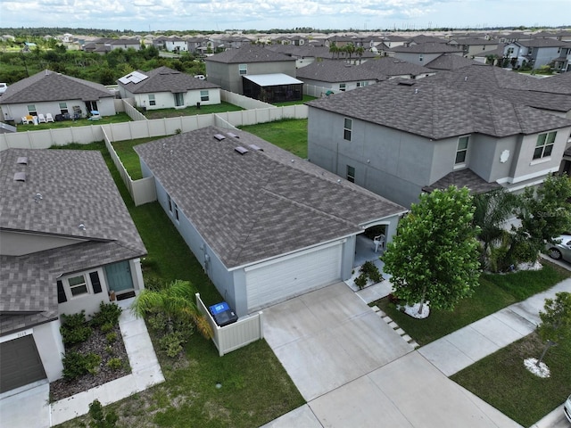 drone / aerial view