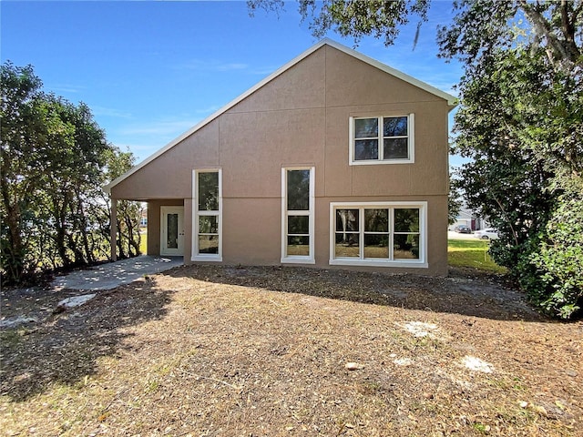 view of rear view of house