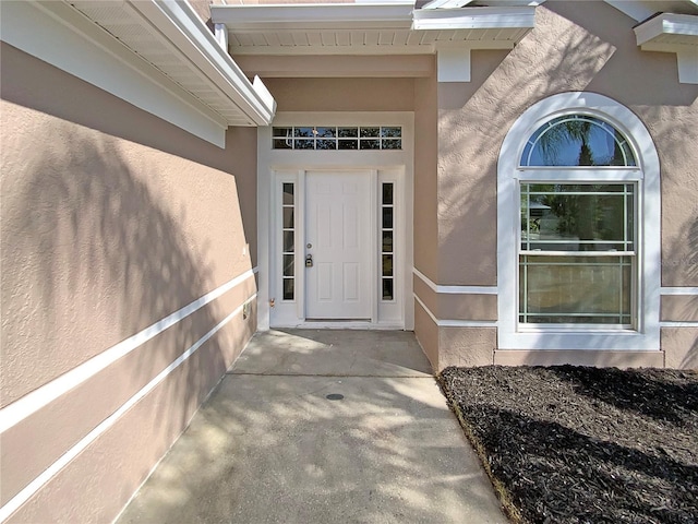 view of entrance to property