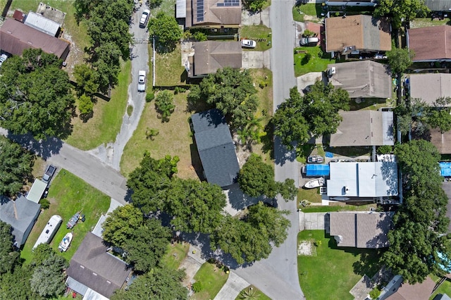 drone / aerial view featuring a residential view