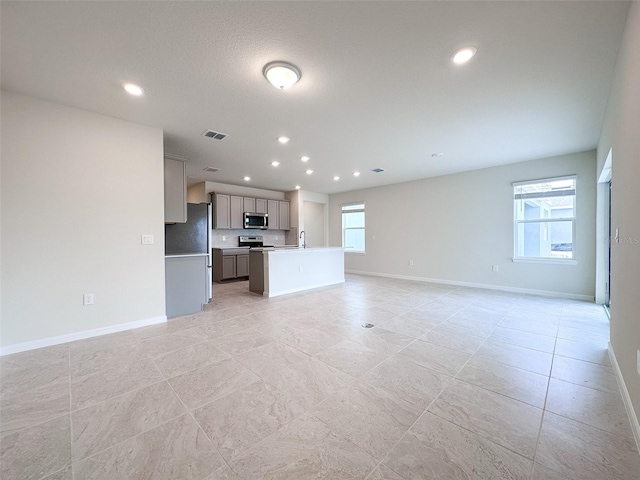 view of unfurnished living room