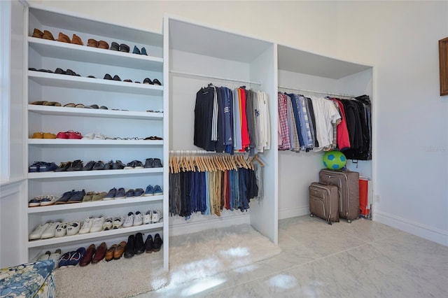 view of spacious closet