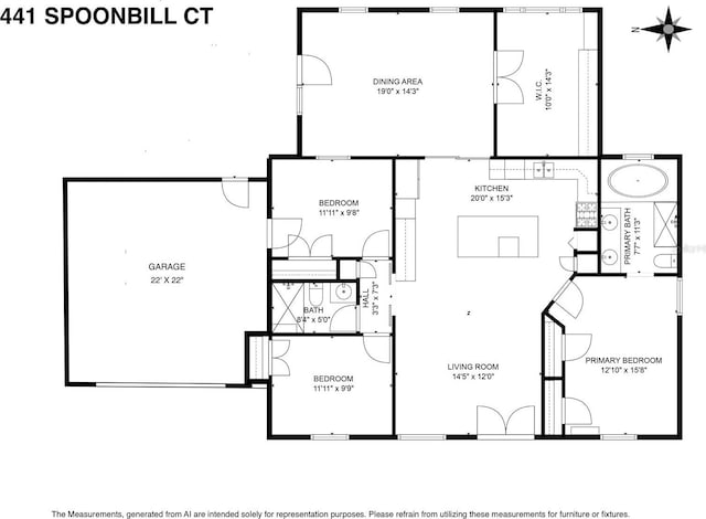 view of layout