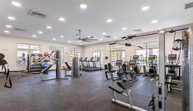 1942 Rankin St, Kissimmee, FL 34744 - workout area featuring recessed lighting and visible vents