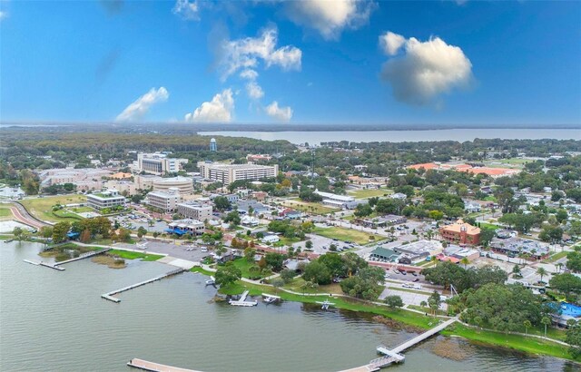 214 N New Hampshire Ave, Tavares, FL 32778 - bird's eye view of a nearby body of water