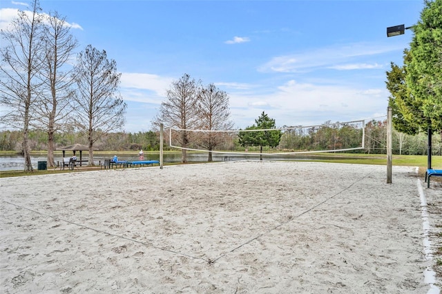 2602 Lodi Cir Unit 105, Kissimmee, FL 34746 - view of community featuring volleyball court and a water view
