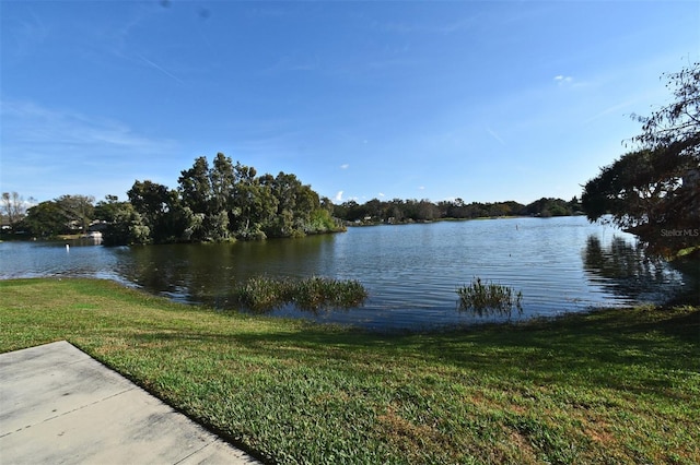 property view of water