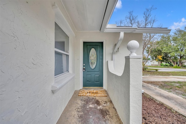 view of property entrance