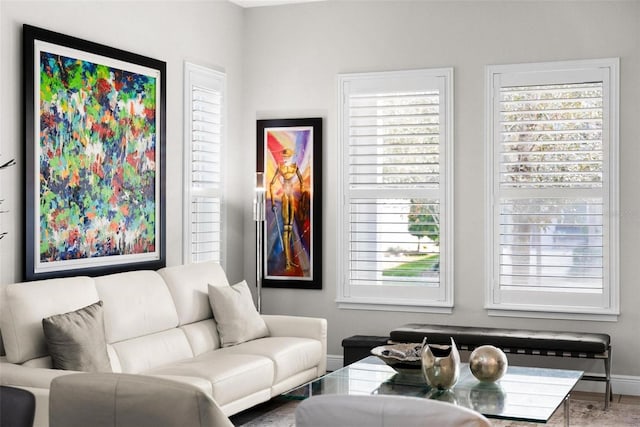view of living room