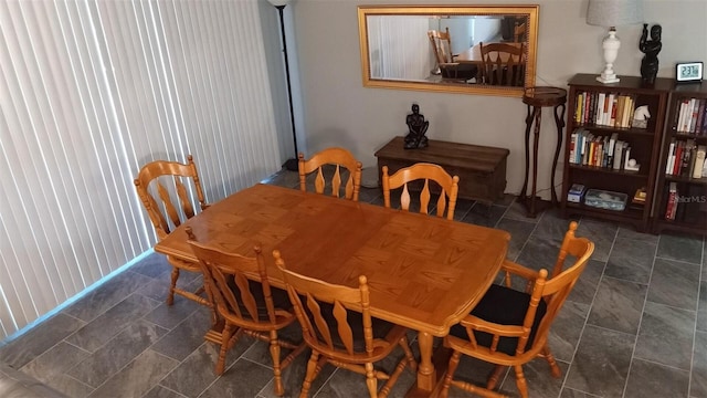 view of dining room