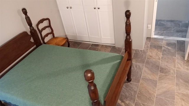 view of tiled bedroom