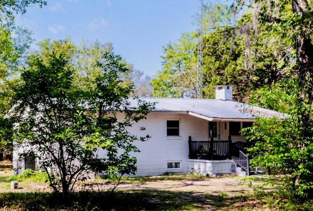 view of rear view of house