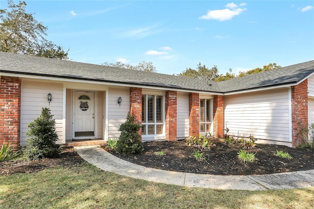 ranch-style house with a garage