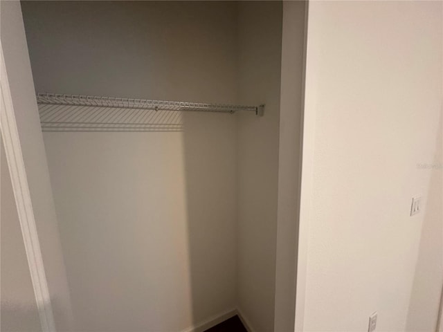 view of closet