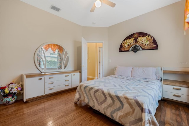 126 Seville Chase Dr, Winter Springs, FL 32708 - bedroom featuring wood finished floors and a ceiling fan