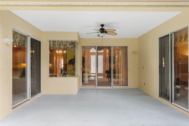 126 Seville Chase Dr, Winter Springs, FL 32708 - view of patio featuring ceiling fan