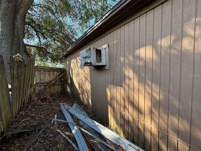 view of side of property