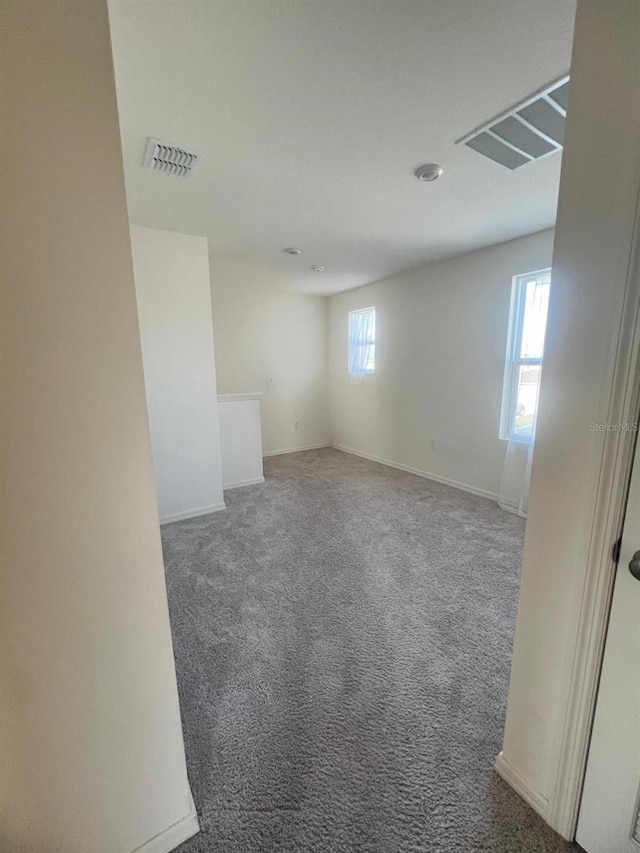 spare room with carpet flooring