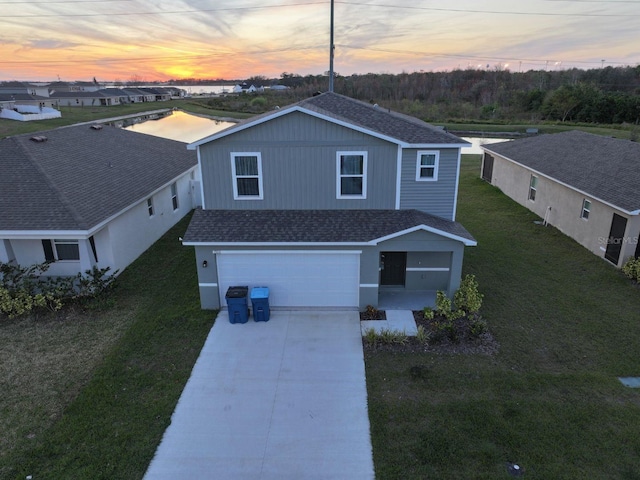 1926 Golden Beak Dr, Eagle Lake, FL 33839 - view of aerial view at dusk