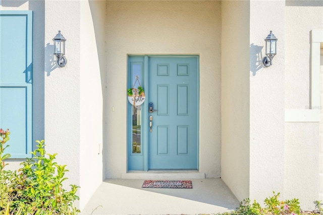 view of property entrance