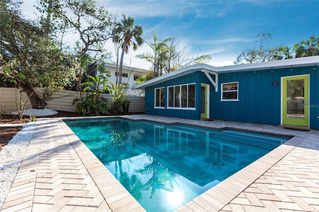 view of pool