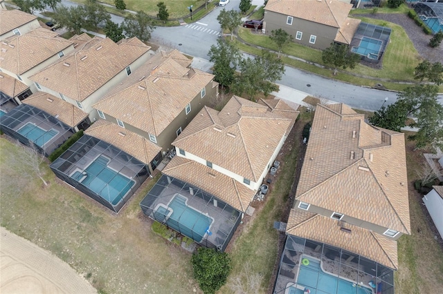 1494 Moon Valley Dr, Davenport, FL 33896 - aerial perspective of suburban area