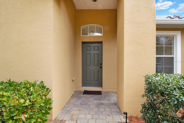 view of property entrance