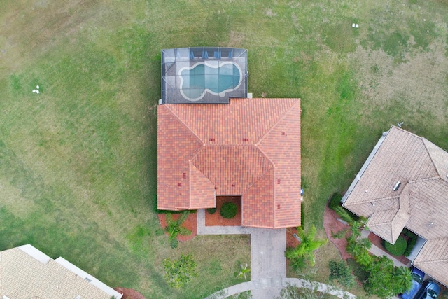 drone / aerial view