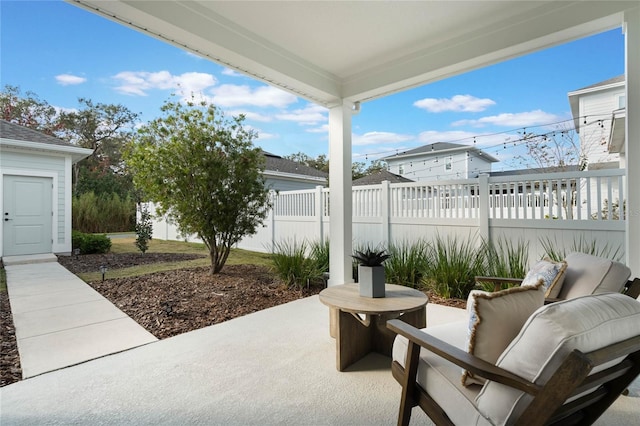 view of patio / terrace