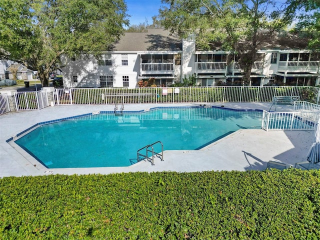 view of pool