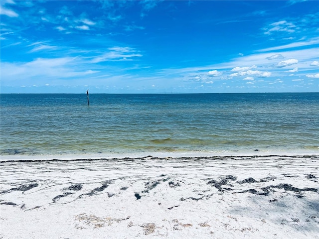 water view featuring a view of the beach