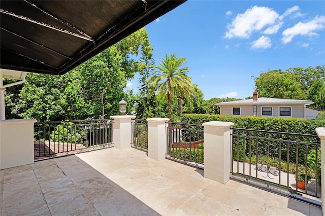 view of patio / terrace