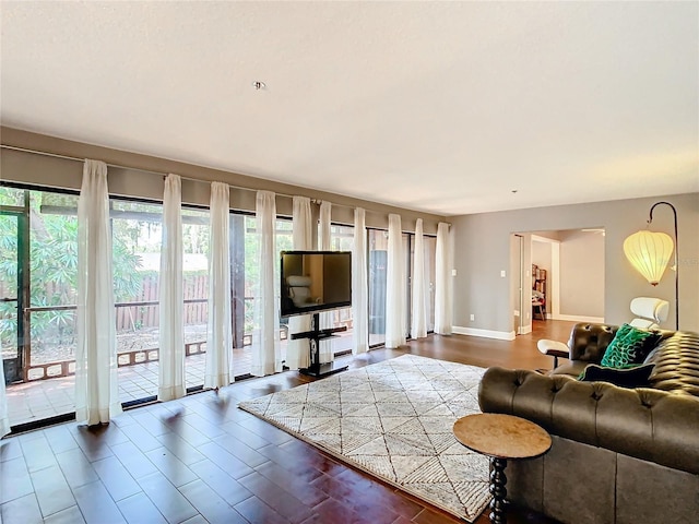 view of living room