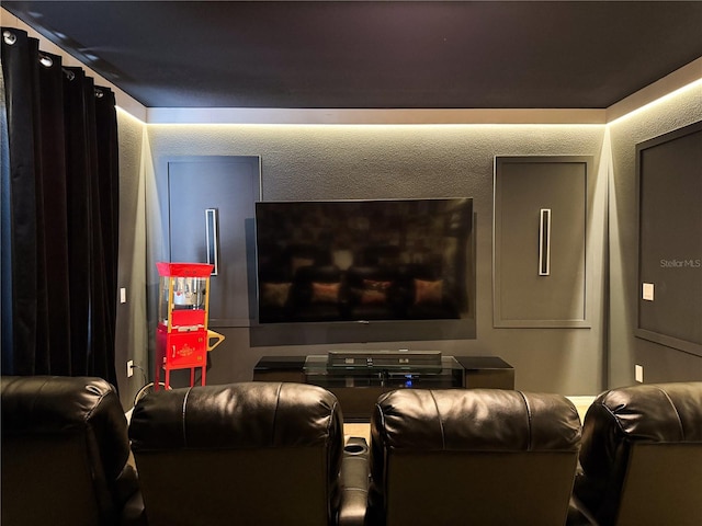 view of home theater room