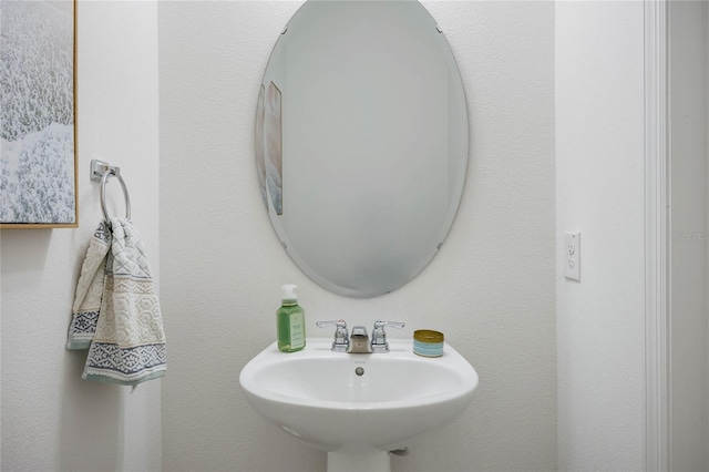 bathroom with sink