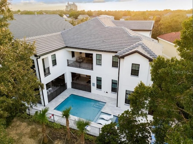 view of rear view of house